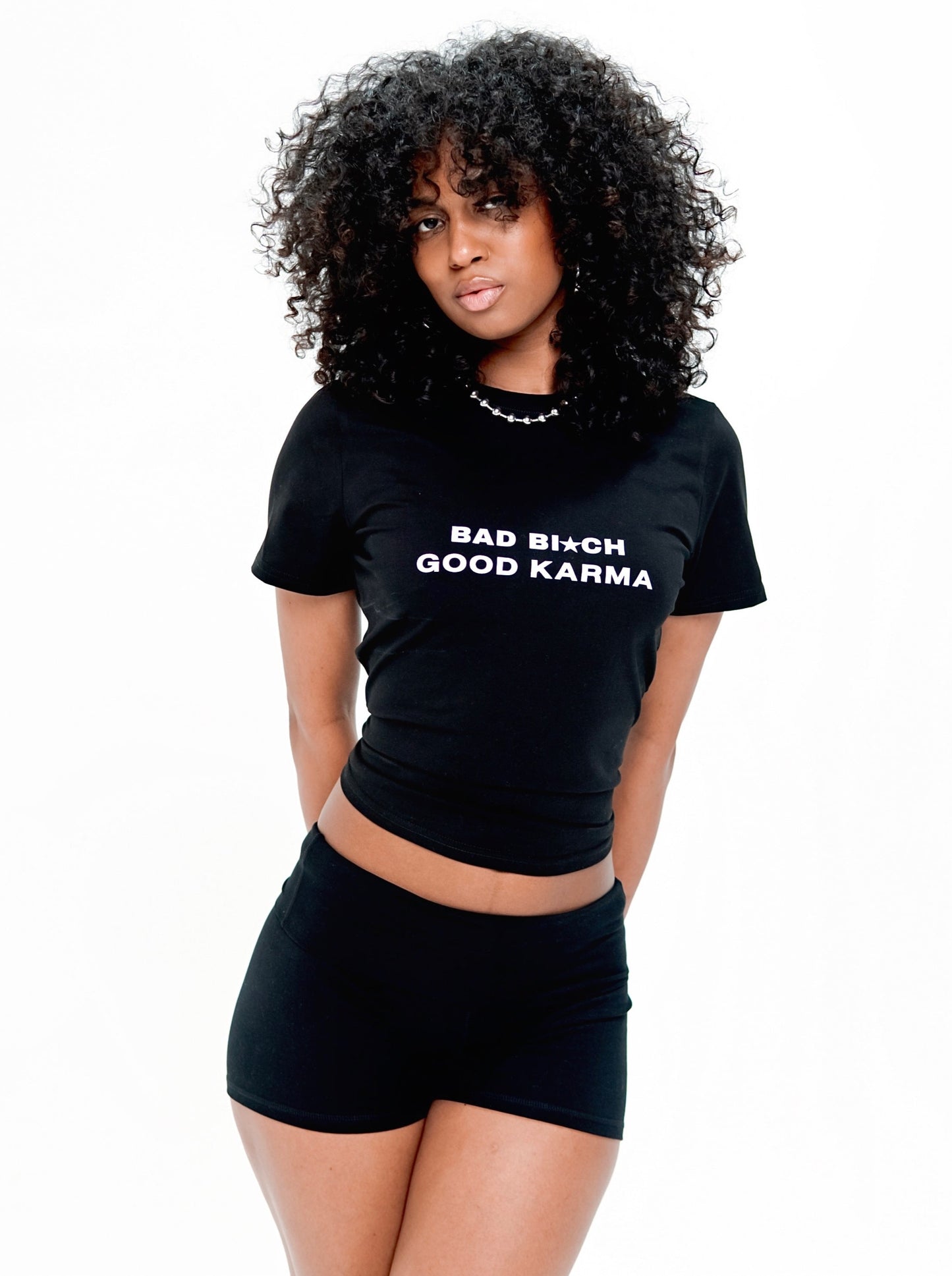 BAD BTCH GOOD KARMA TEE