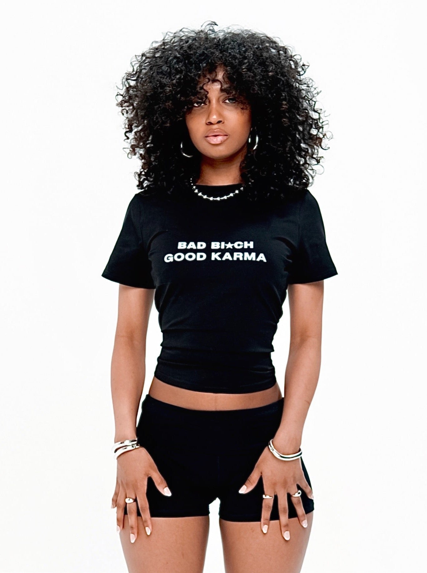 BAD BTCH GOOD KARMA TEE