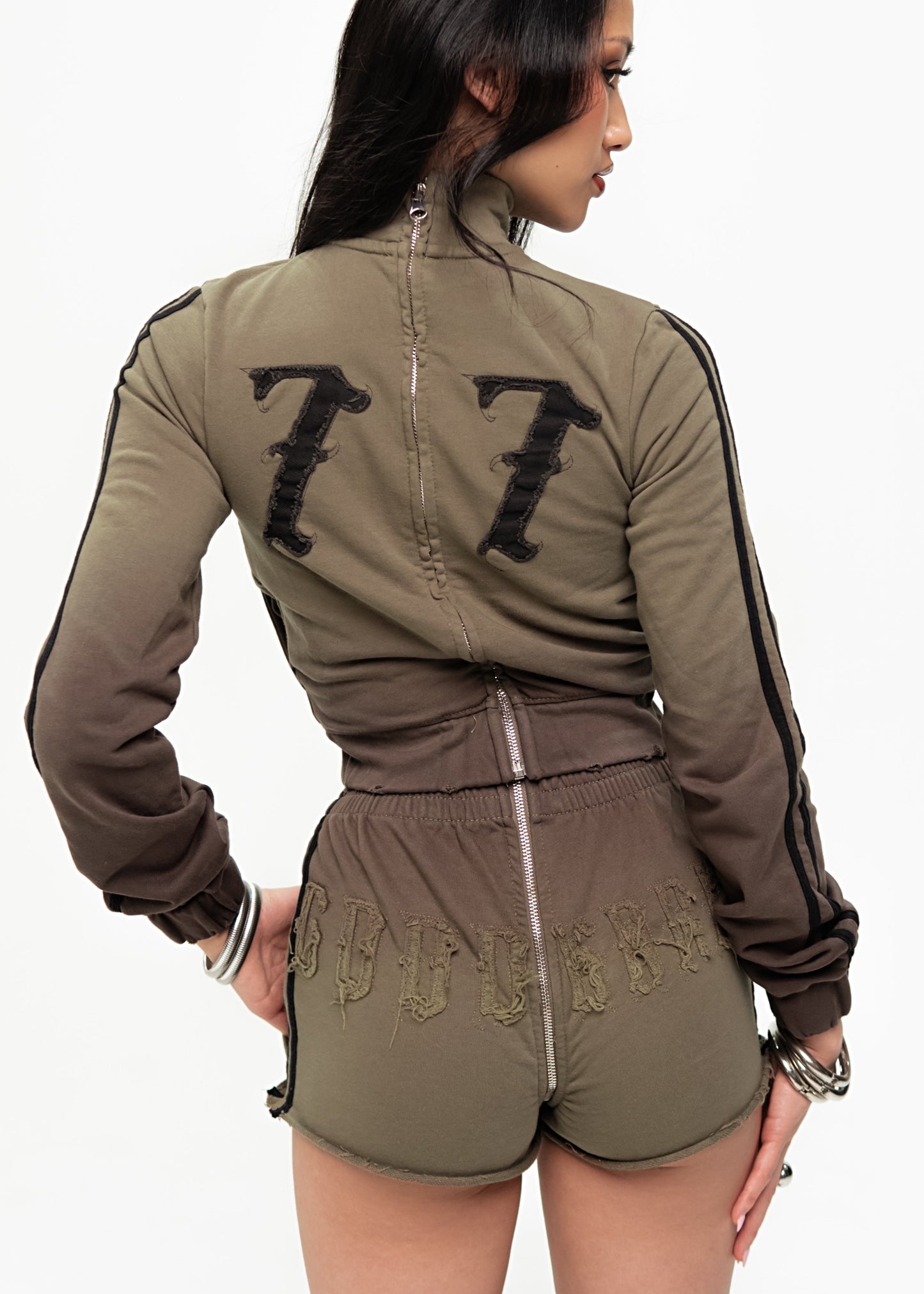 MOSS GOOD KARMA FULL ZIPPER JACKET