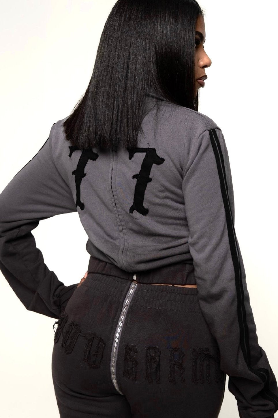 SLATE GOOD KARMA FULL ZIPPER JACKET