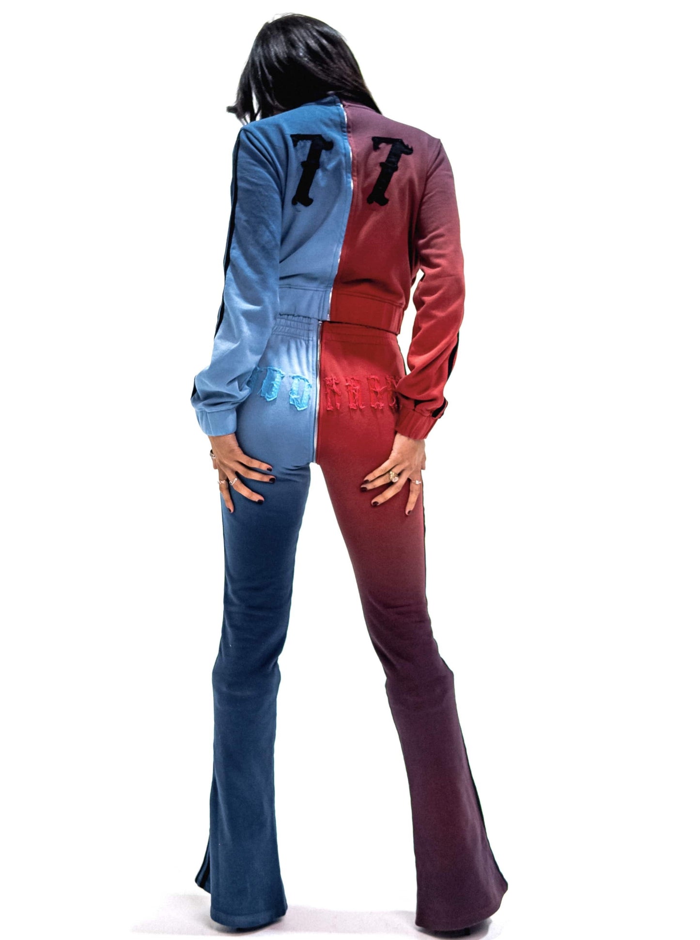 AQUAMARINE GOOD KARMA FULL ZIPPER JACKET