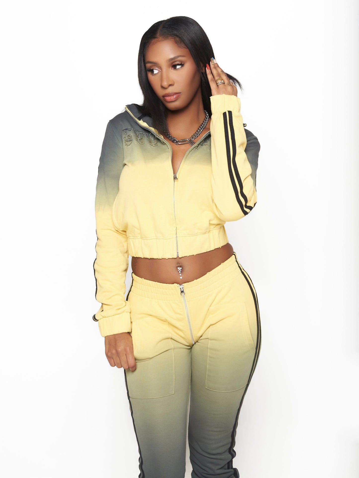 CITRINE GOOD KARMA FULL ZIPPER JACKET