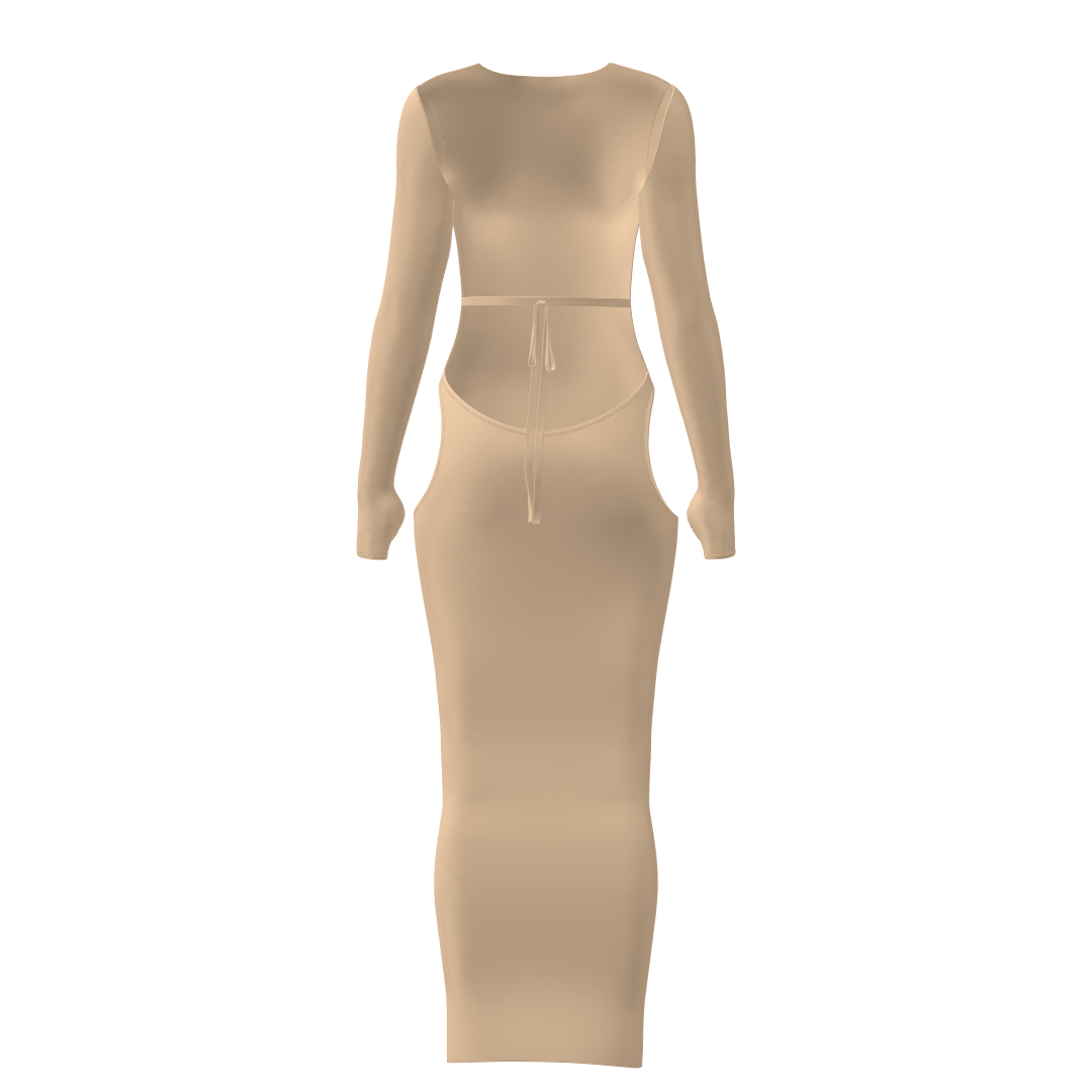 SAND THREE OF SWORDS LOGO DRESS