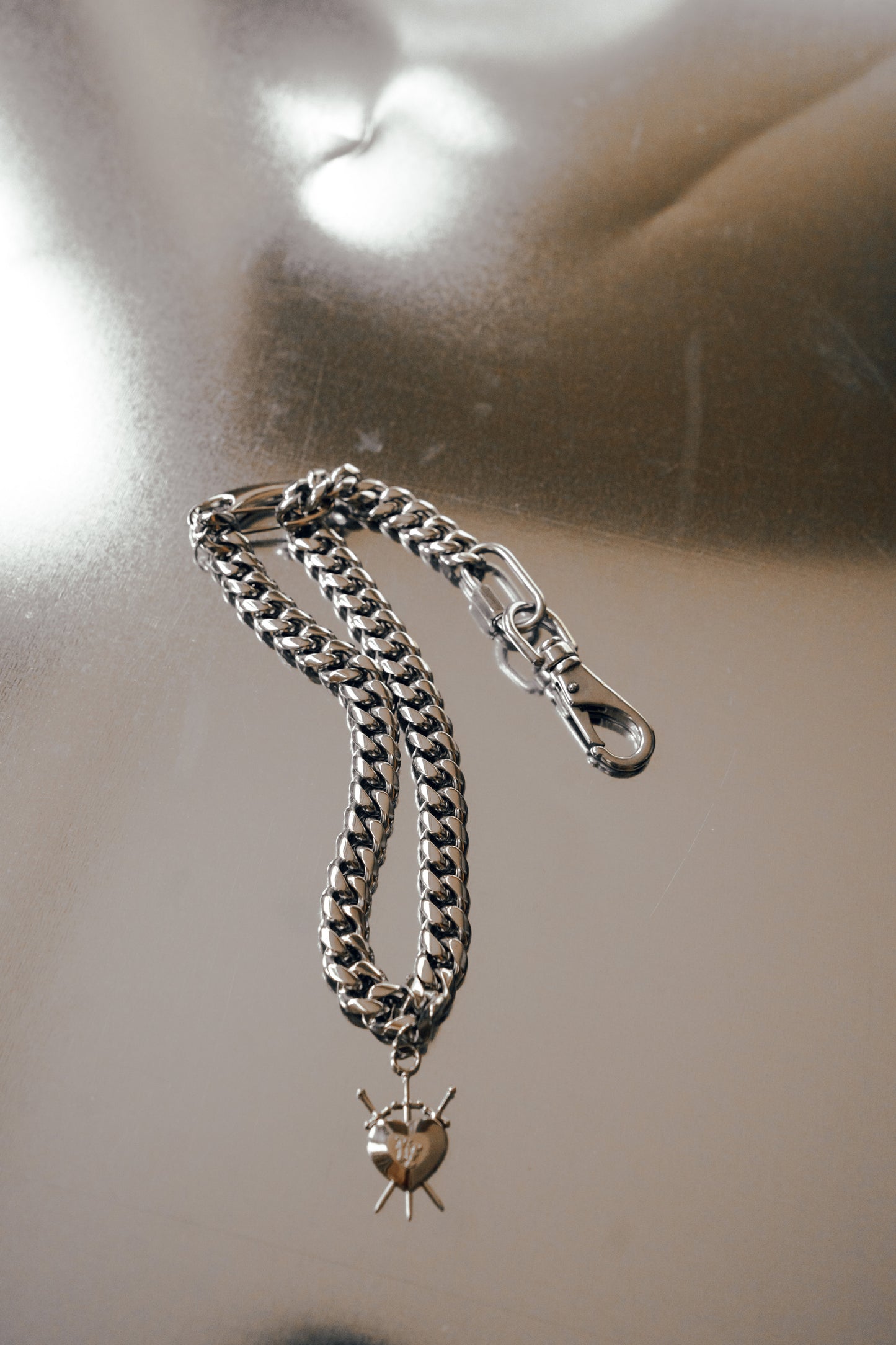 THREE OF SWORDS CHOKER NECKLACE