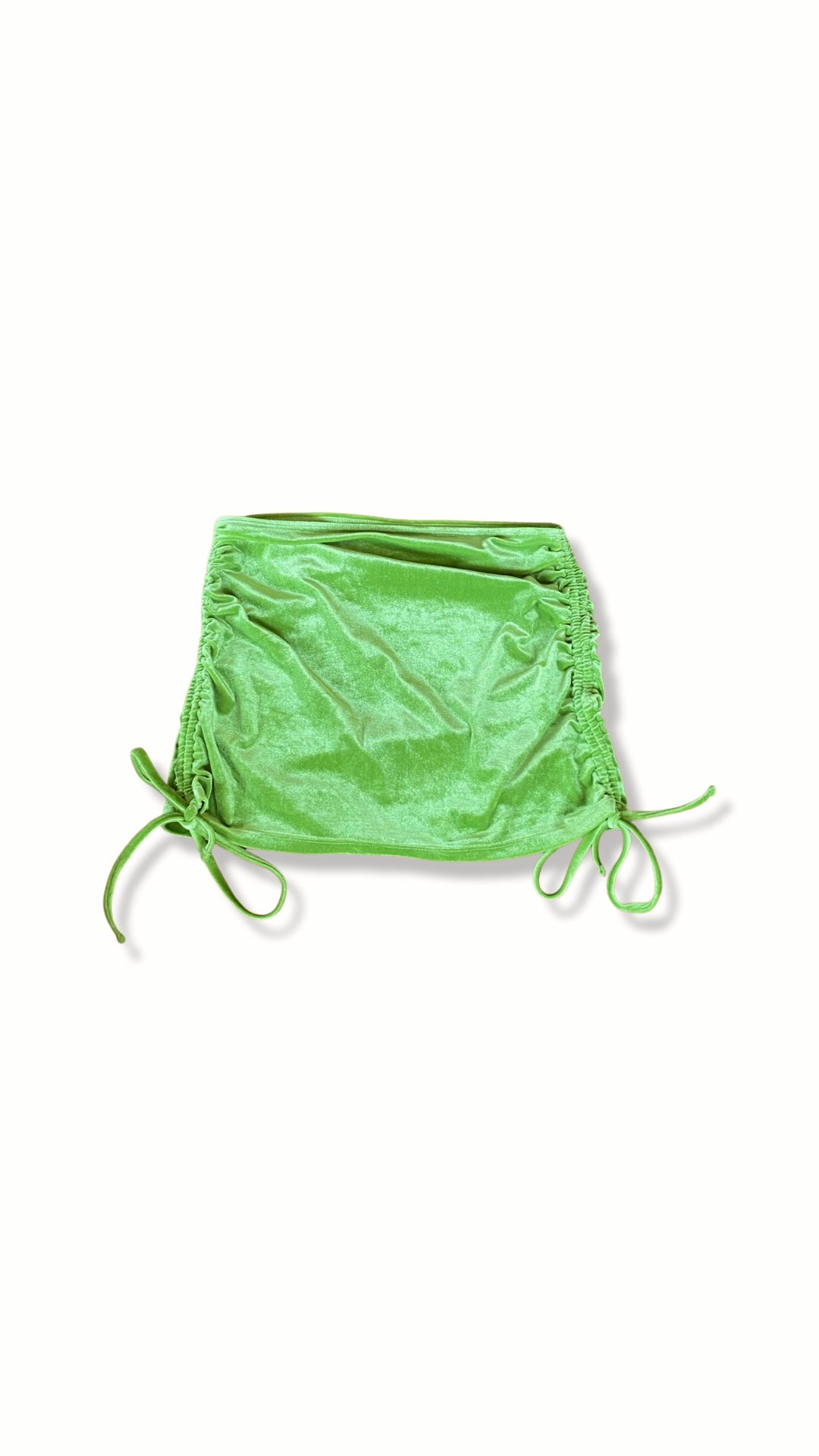 SAGE RUCHED SKIRT