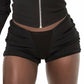 CAVIAR LIQUID V-BACK MINI SHORTS