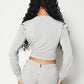SESAME LIQUID V-BACK MINI SHORTS