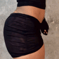 CAVIAR LIQUID V-BACK MINI SHORTS