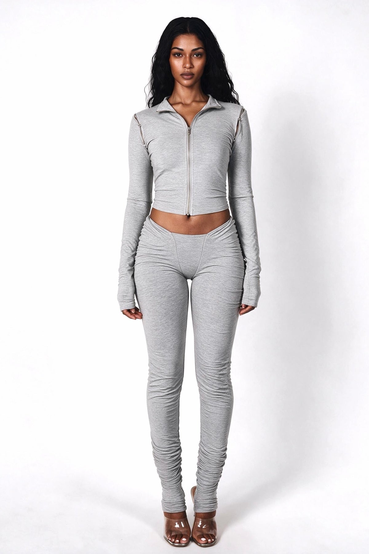 SESAME LIQUID V-BACK LEGGINGS