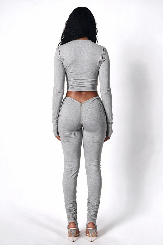 SESAME LIQUID V-BACK LEGGINGS