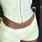 NECTAR LIQUID V-BACK MINI SHORTS
