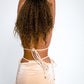 SAND RUCHED SKIRT