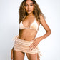 SAND RUCHED SKIRT
